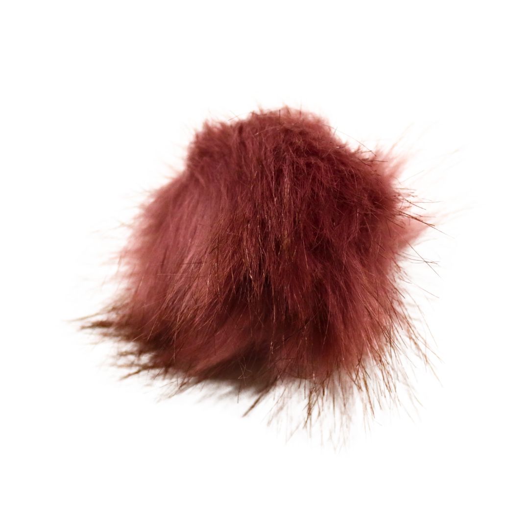 Handmayk Faux Fur Pompom (Dark Pink)