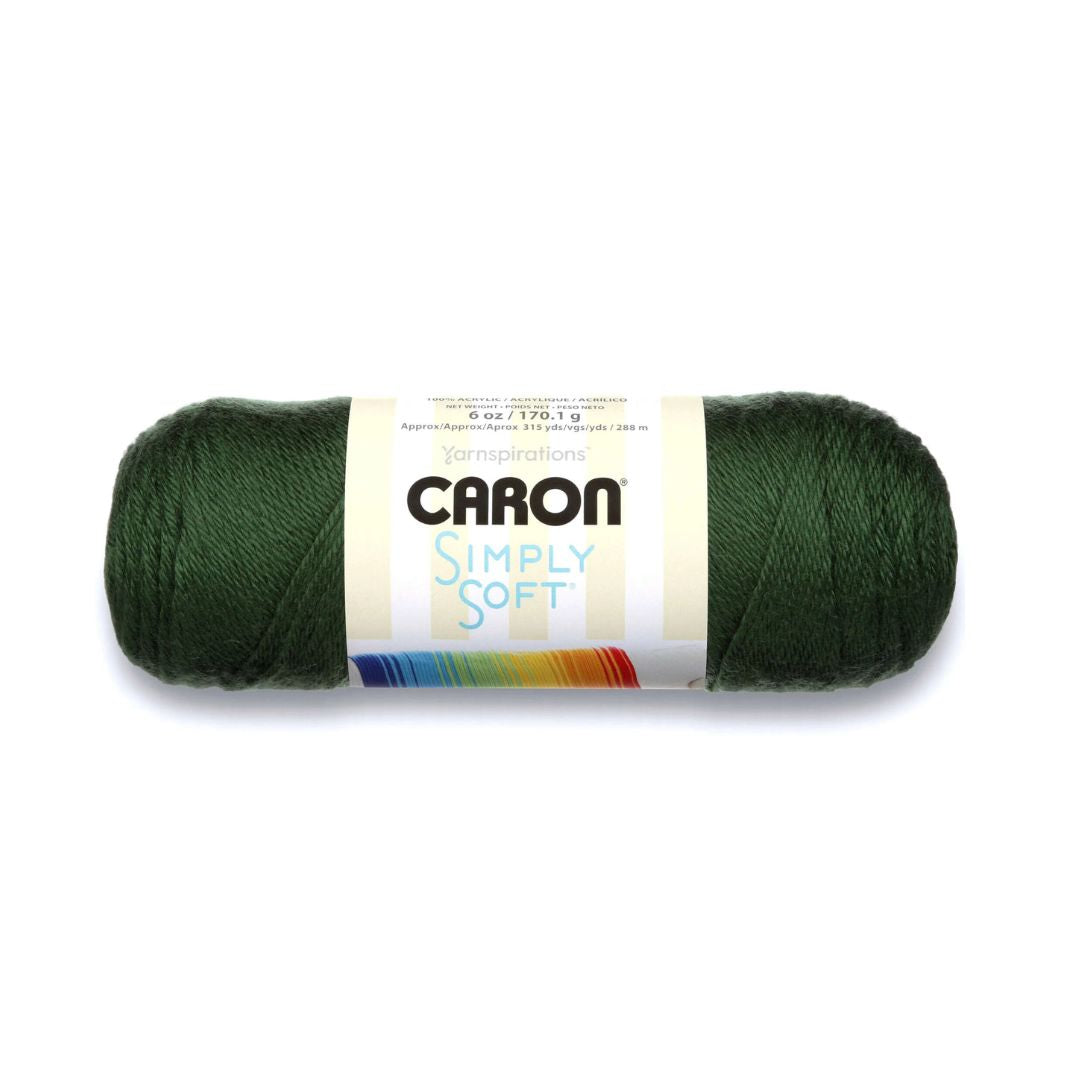 Caron Simply Soft Yarn (Dark Sage)