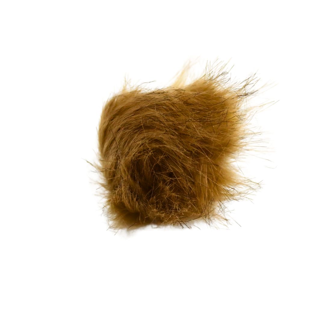 Handmayk Faux Fur Pompom (Dark Yellow)