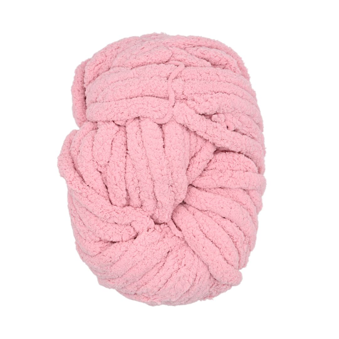 Handmayk Mega Chunky Chenille Yarn (250g) (Deep Pink)