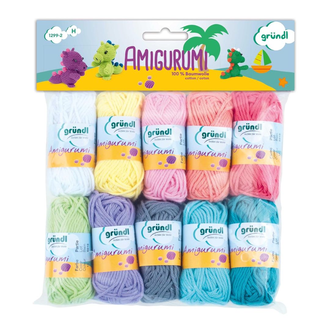 Gründl Amigurumi Colour Pack (Dino)