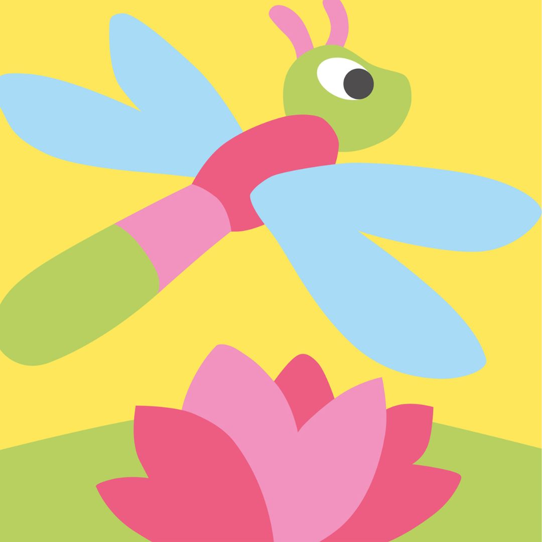 DMC Tapestry Kit - Kids Craft (Dragonfly)