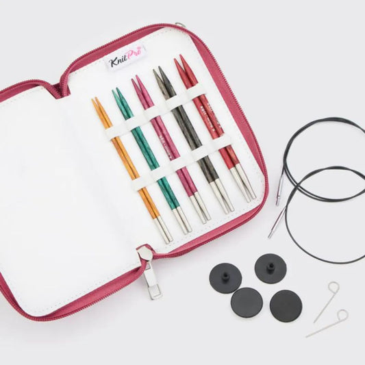 KnitPro Dreamz Starter Interchangeable Circular Knitting Needles Set (13cm)