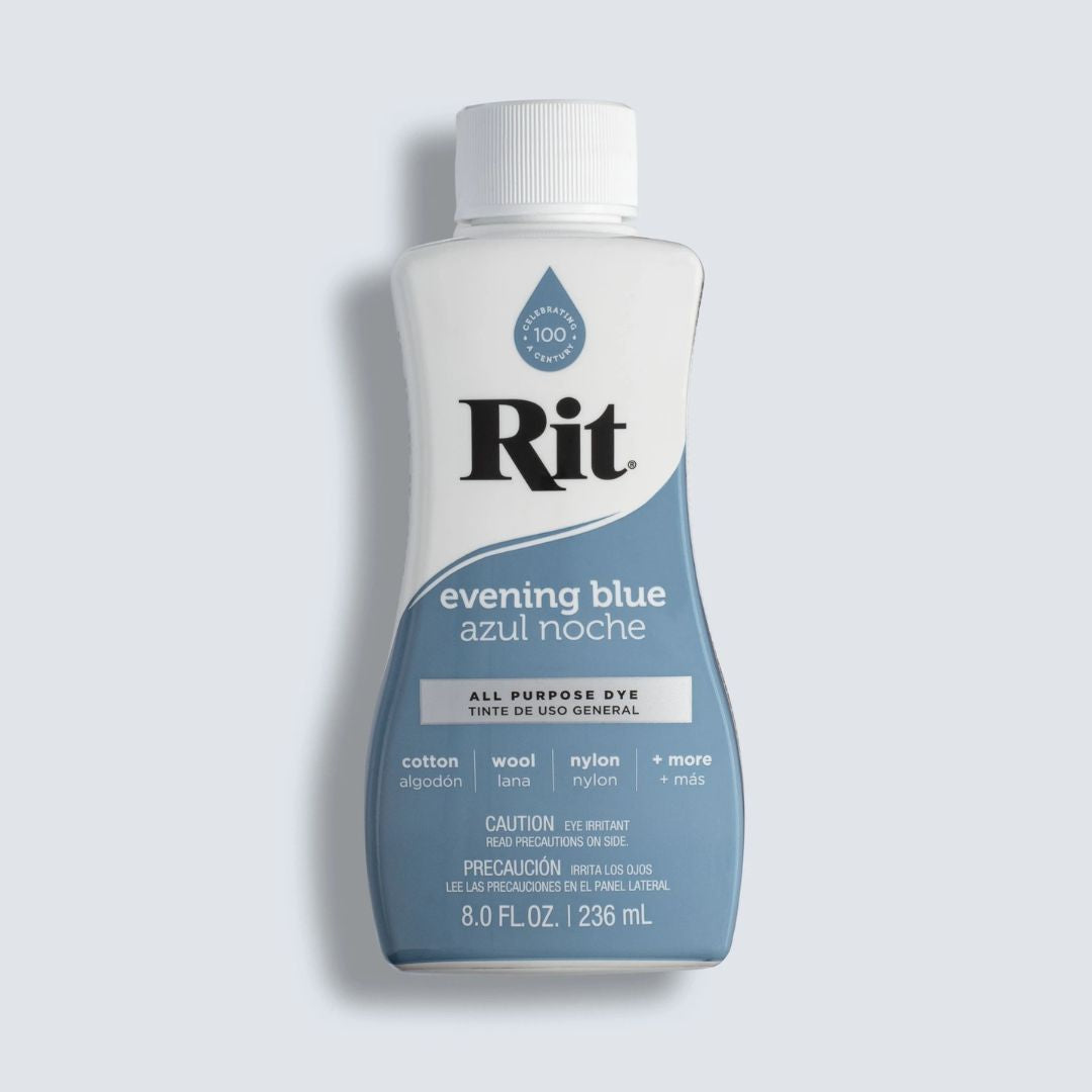 Rit All-Purpose Dye (Liquid) (Evening Blue)