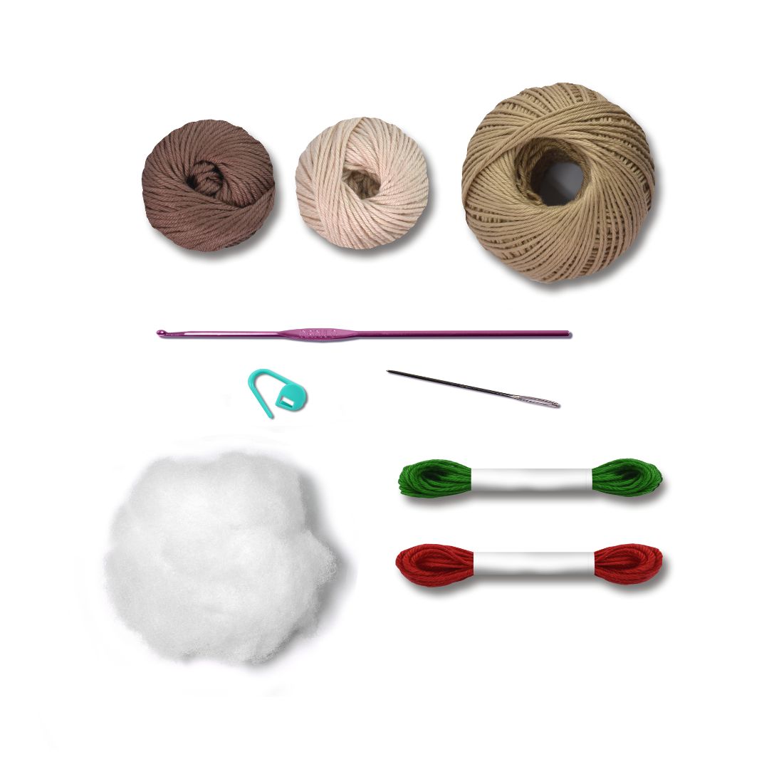 Circulo Amigurumi Kit - Christmas Collection (Flora)