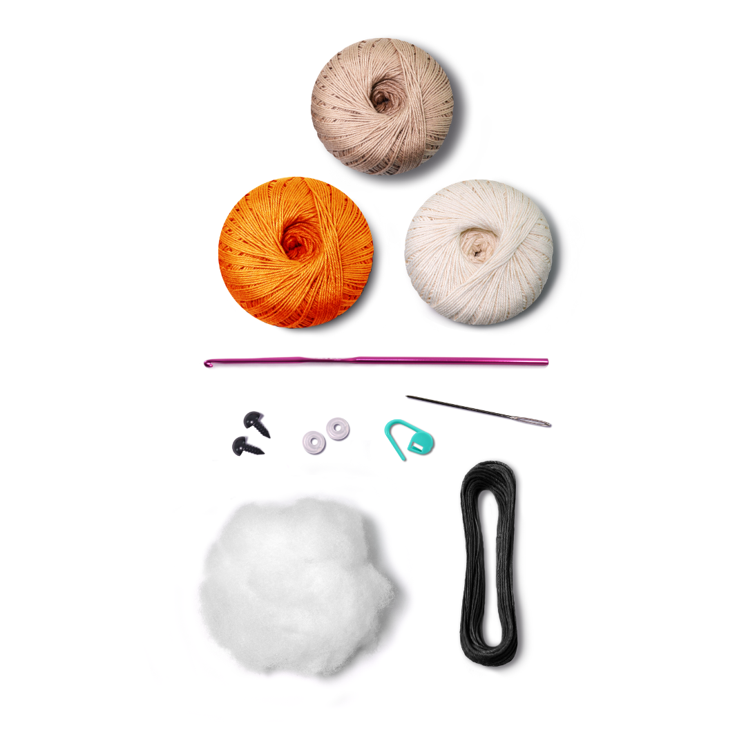 Circulo Amigurumi Kit - Too Cute Collection (Fox)