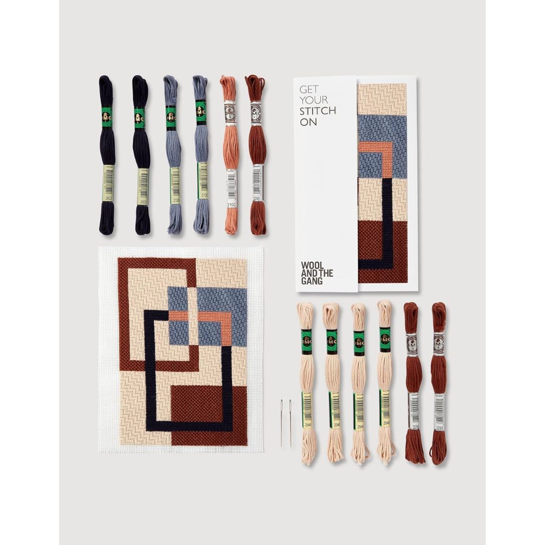 Wool and the Gang Tapestry Kit - Needlepoint (Framed)