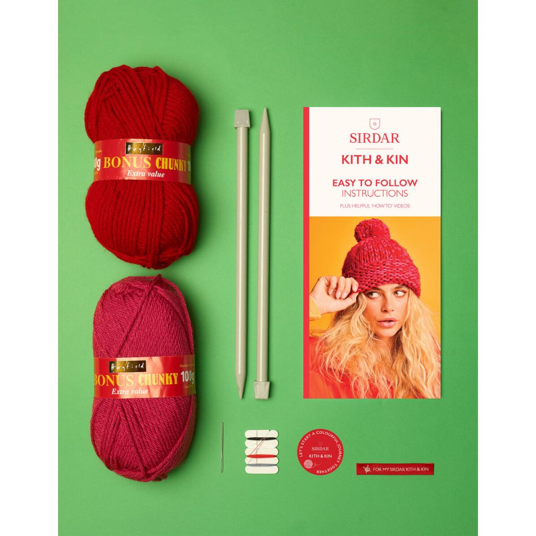 Sirdar Knitting Kit - Kith & Kin (Giant Hat)