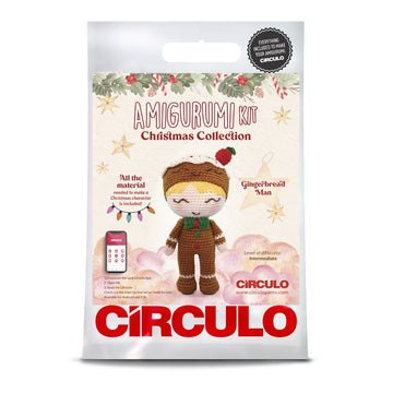 Circulo Amigurumi Kit - Christmas Collection (Gingerbread Man)