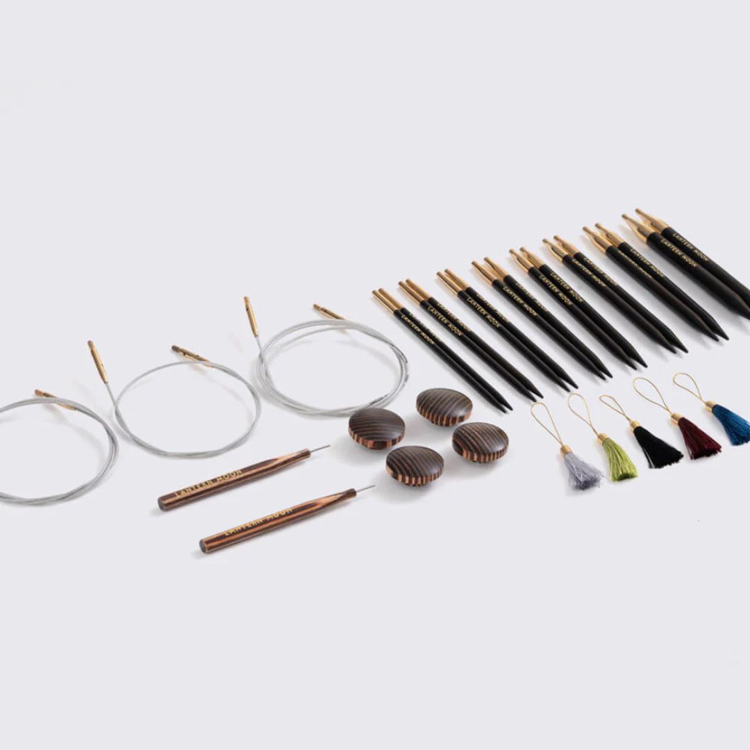 Lantern Moon Glory Interchangeable Circular Knitting Needles Set (13cm)