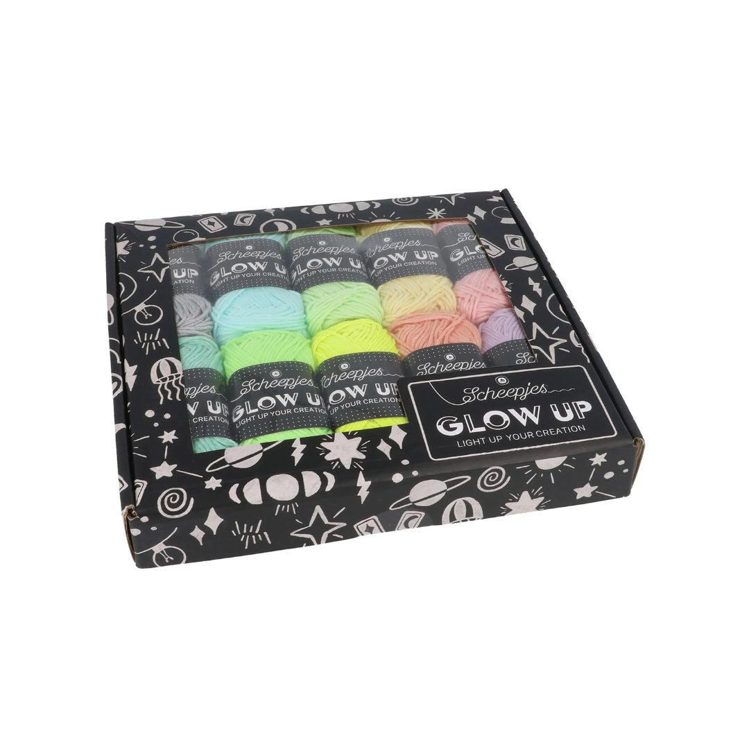 Scheepjes Glow Up Yarn Colour Pack