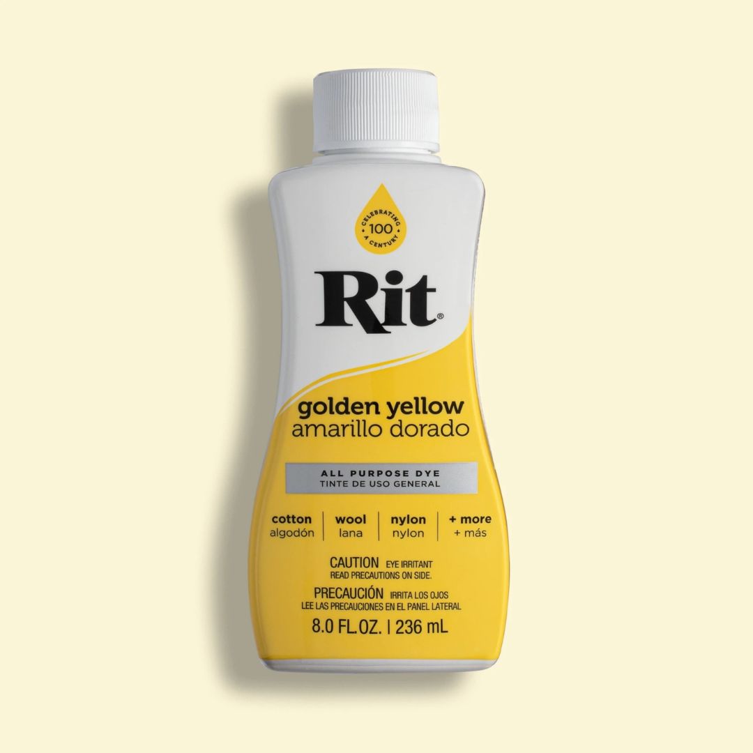 Rit All-Purpose Dye (Liquid) (Golden Yellow)