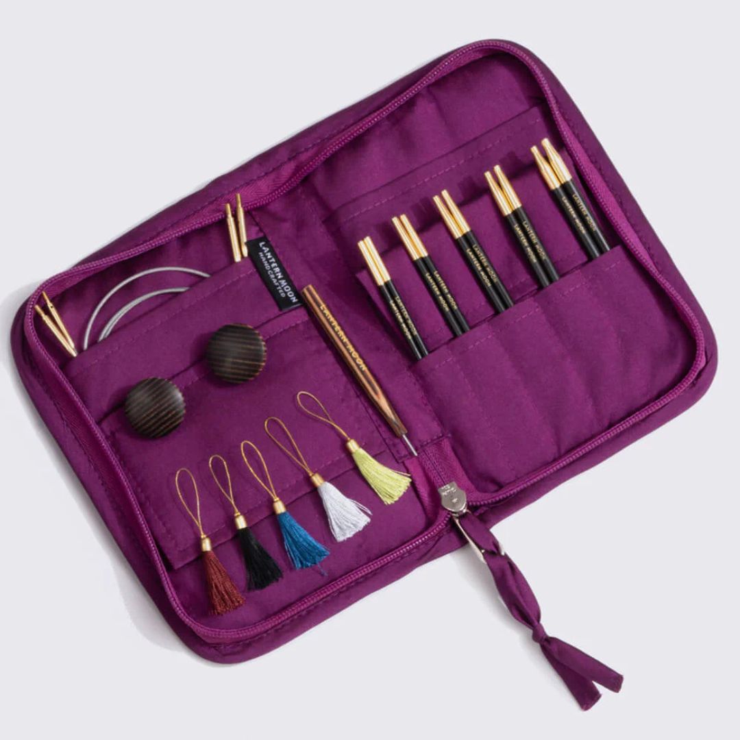 Lantern Moon Grace Interchangeable Circular Knitting Needles Set (10cm)