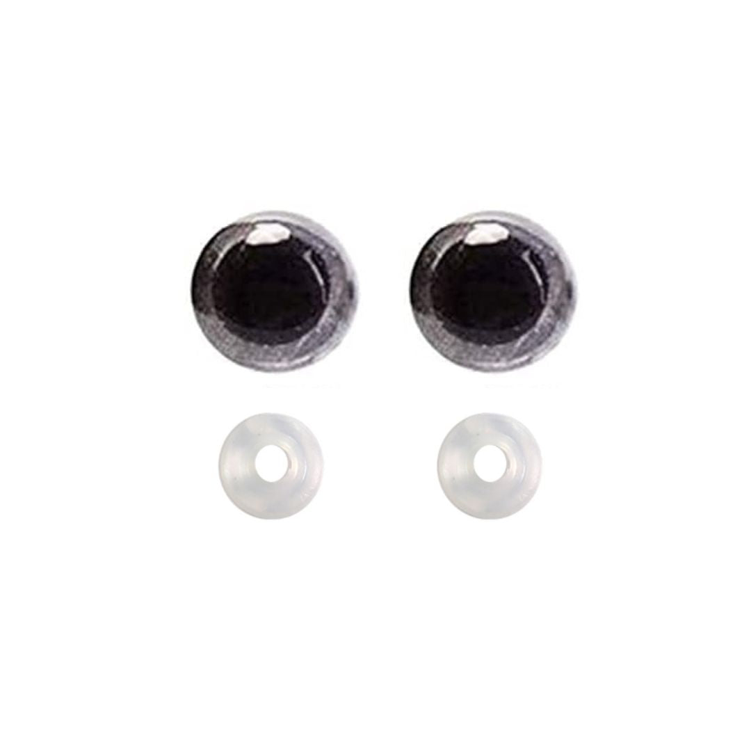 Handmayk Amigurumi Eyes (Pack of 2) (Silver)