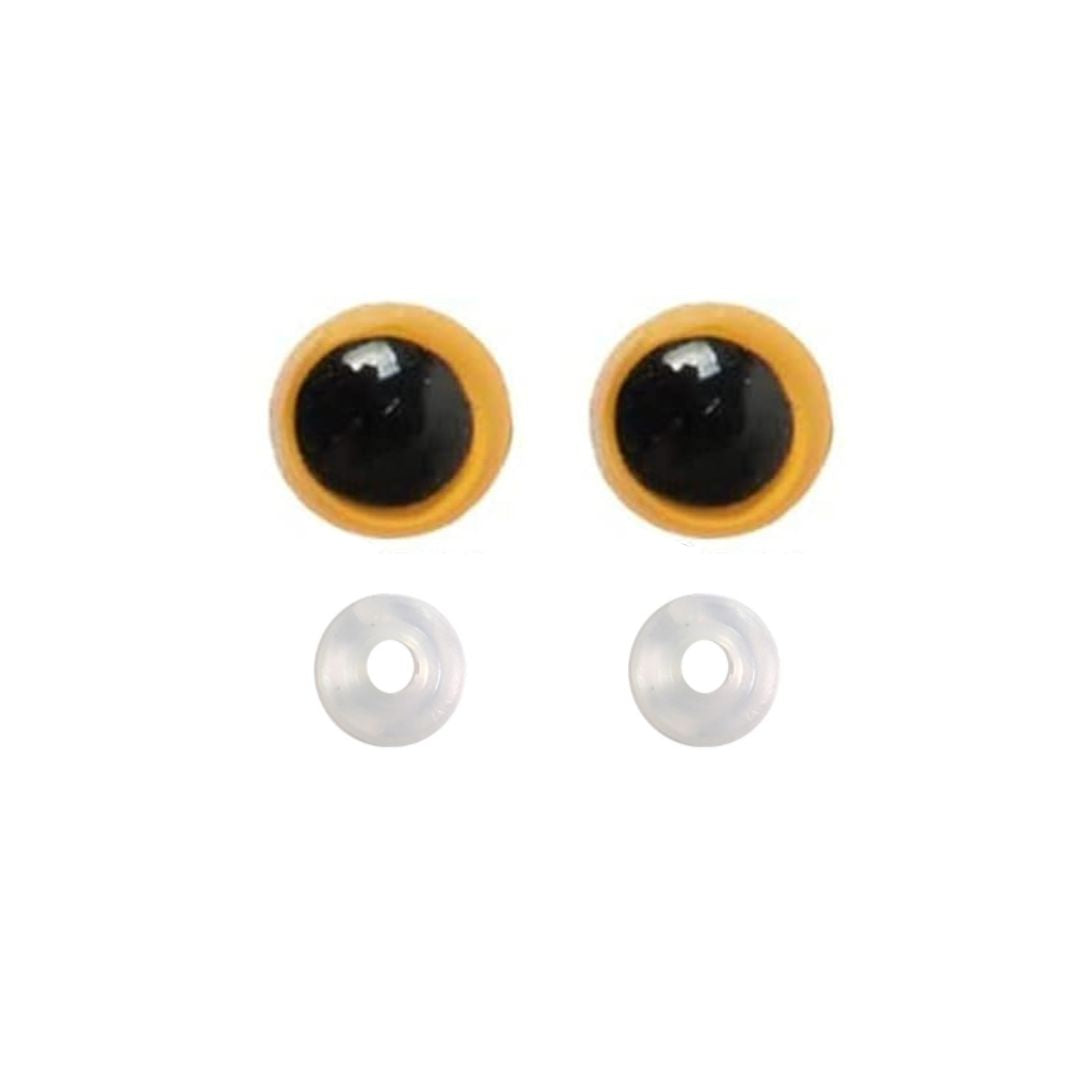 Handmayk Amigurumi Eyes (Pack of 2) (Yellow)