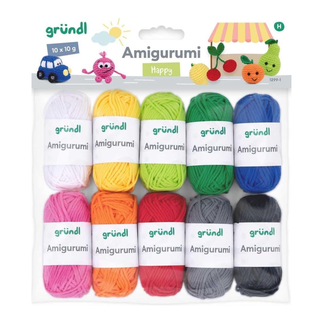 Gründl Amigurumi Colour Pack (Happy)