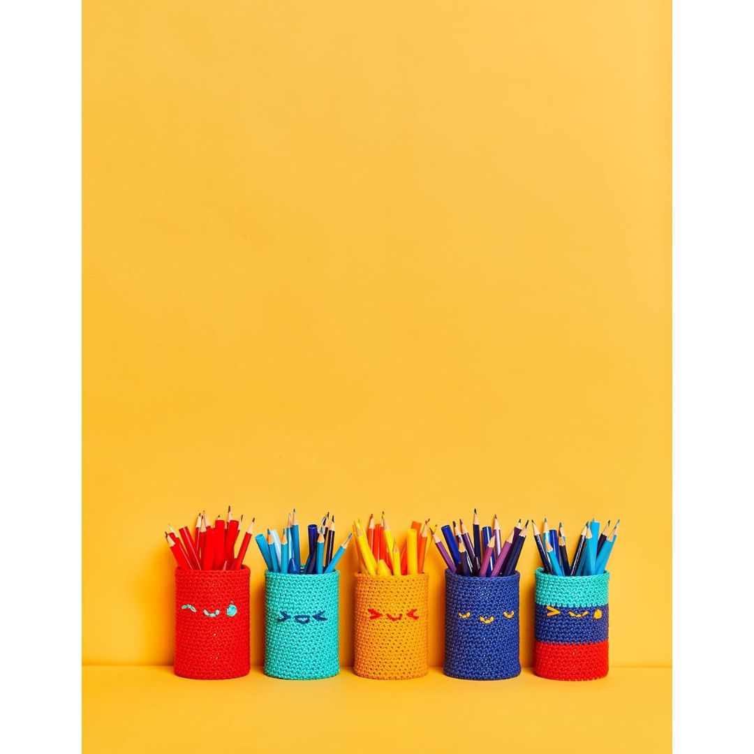 Sirdar Crochet Kit - Kith & Kin (Happy Pencil Pots)