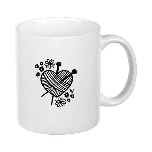 Handmayk Ceramic Mug (Love Knitting)