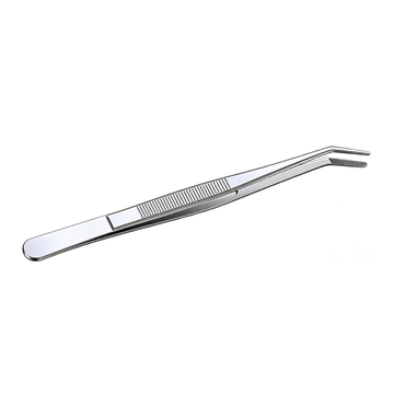 ST Heavy-Duty Stainless Steel Angled Tip Tweezers