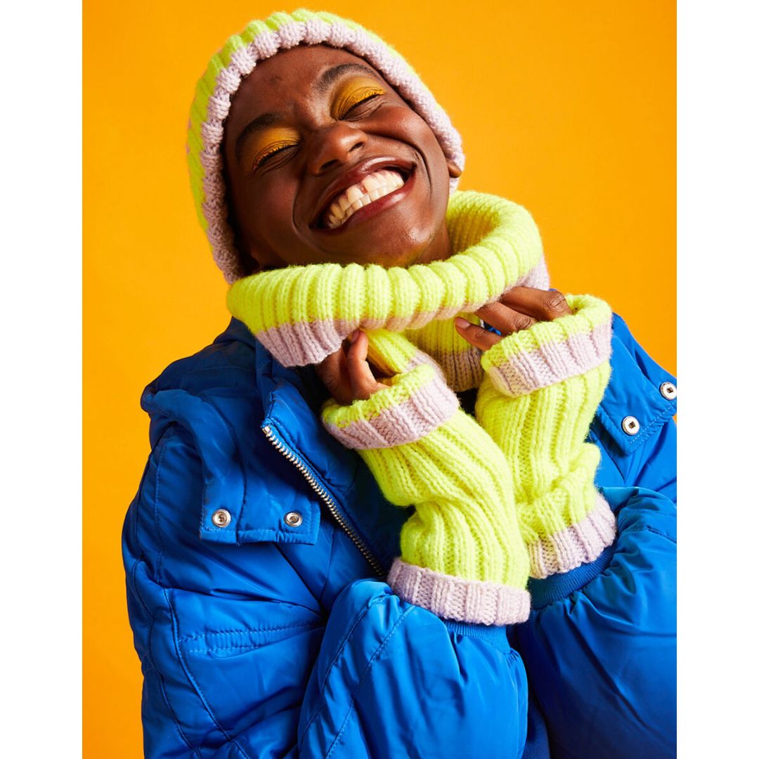 Sirdar Knitting Kit - Kith & Kin (Highlighter Hat Set)