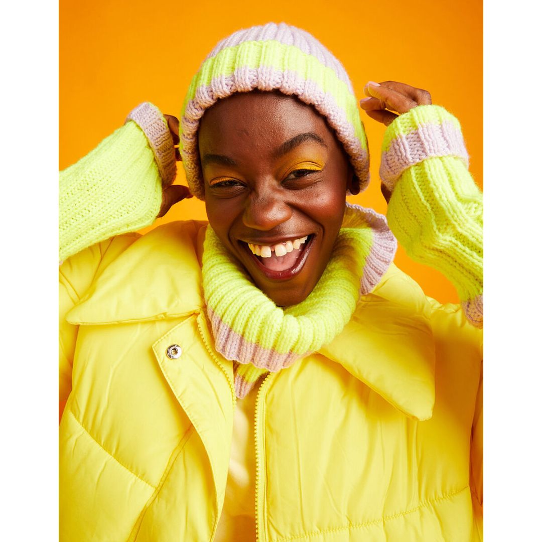 Sirdar Knitting Kit - Kith & Kin (Highlighter Hat Set)
