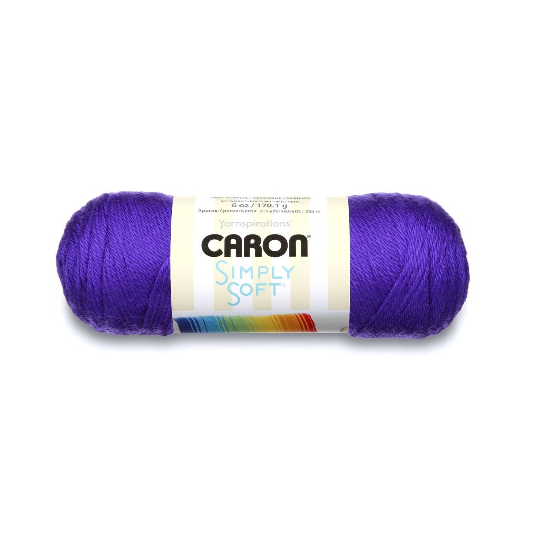 Caron Simply Soft Yarn (Iris)