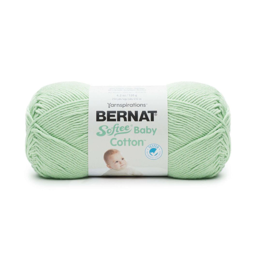 Bernat Softee Baby Cotton Yarn (Jade Frost)