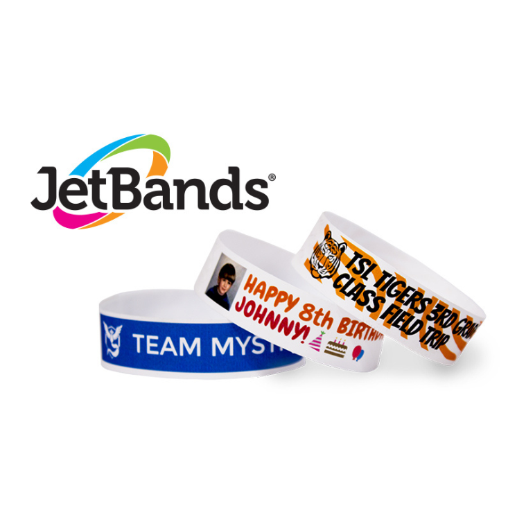 JetBands DIY Tyvek Wristband (Pack of 100)
