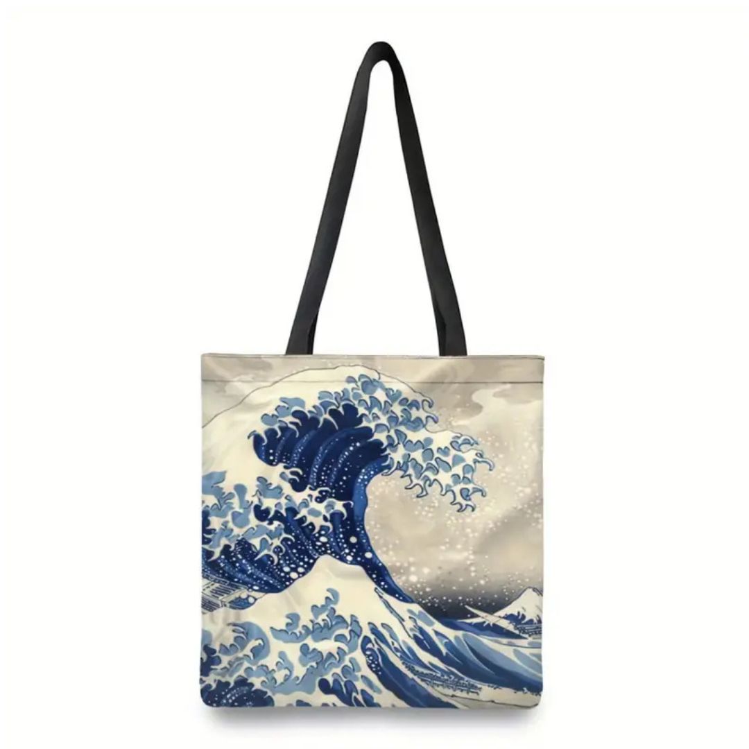 Handmayk Tote Bag (The Great Wave)