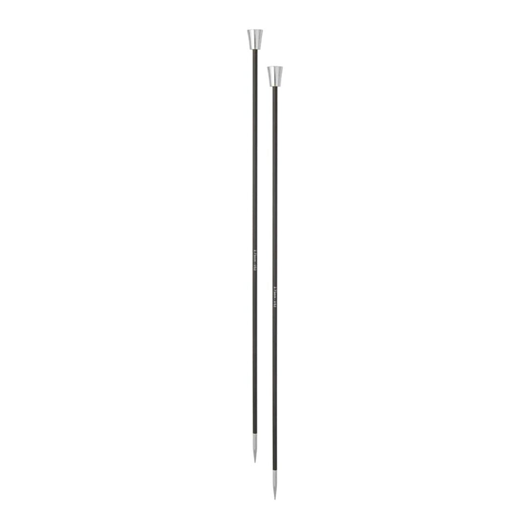 KnitPro Karbonz Single Point Knitting Needles (2.75mm)
