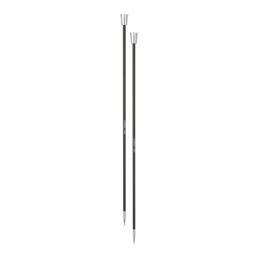 KnitPro Karbonz Single Point Knitting Needles (3.25mm)
