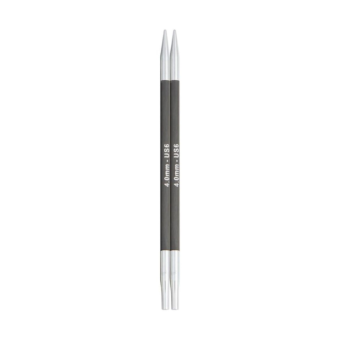 KnitPro Karbonz Interchangeable Circular Knitting Needles (13cm) (4mm)
