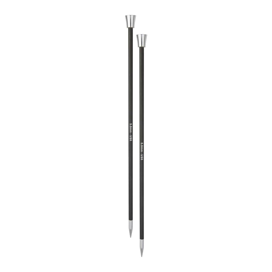 KnitPro Karbonz Single Point Knitting Needles (5mm)