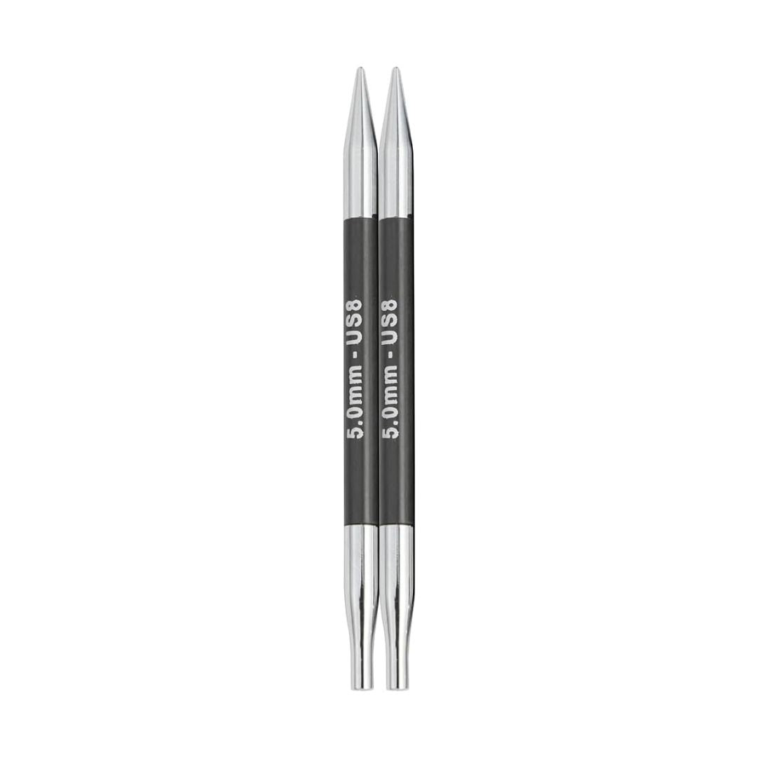 KnitPro Karbonz Interchangeable Circular Knitting Needles (13cm) (5mm)