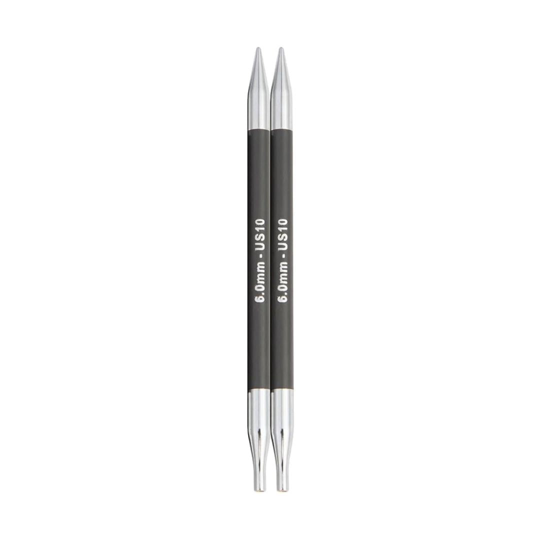 KnitPro Karbonz Interchangeable Circular Knitting Needles (13cm) (6mm)