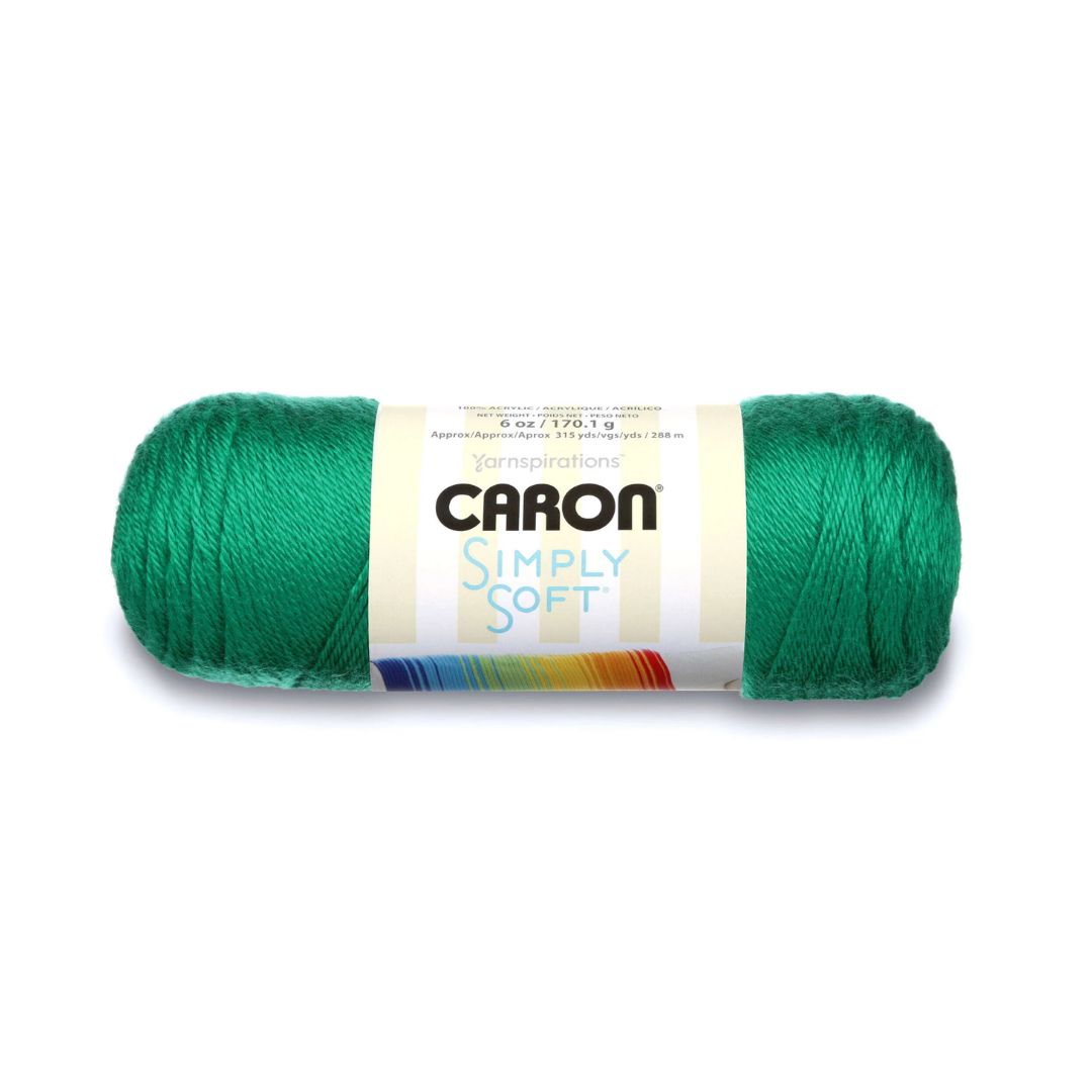 Caron Simply Soft Yarn (Kelly Green)