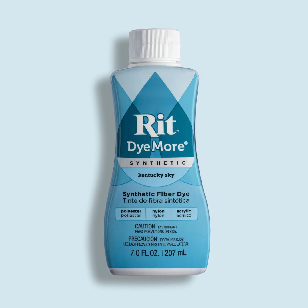 Rit DyeMore for Synthetics (Liquid) (Kentucky Sky)