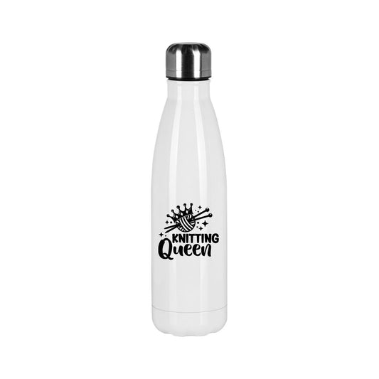 Handmayk Stainless Steel Vacuum Insulated Bottle (Knitting Queen)