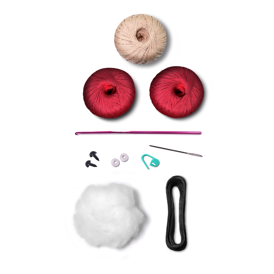Circulo Amigurumi Kit - Too Cute Collection (Ladybug)
