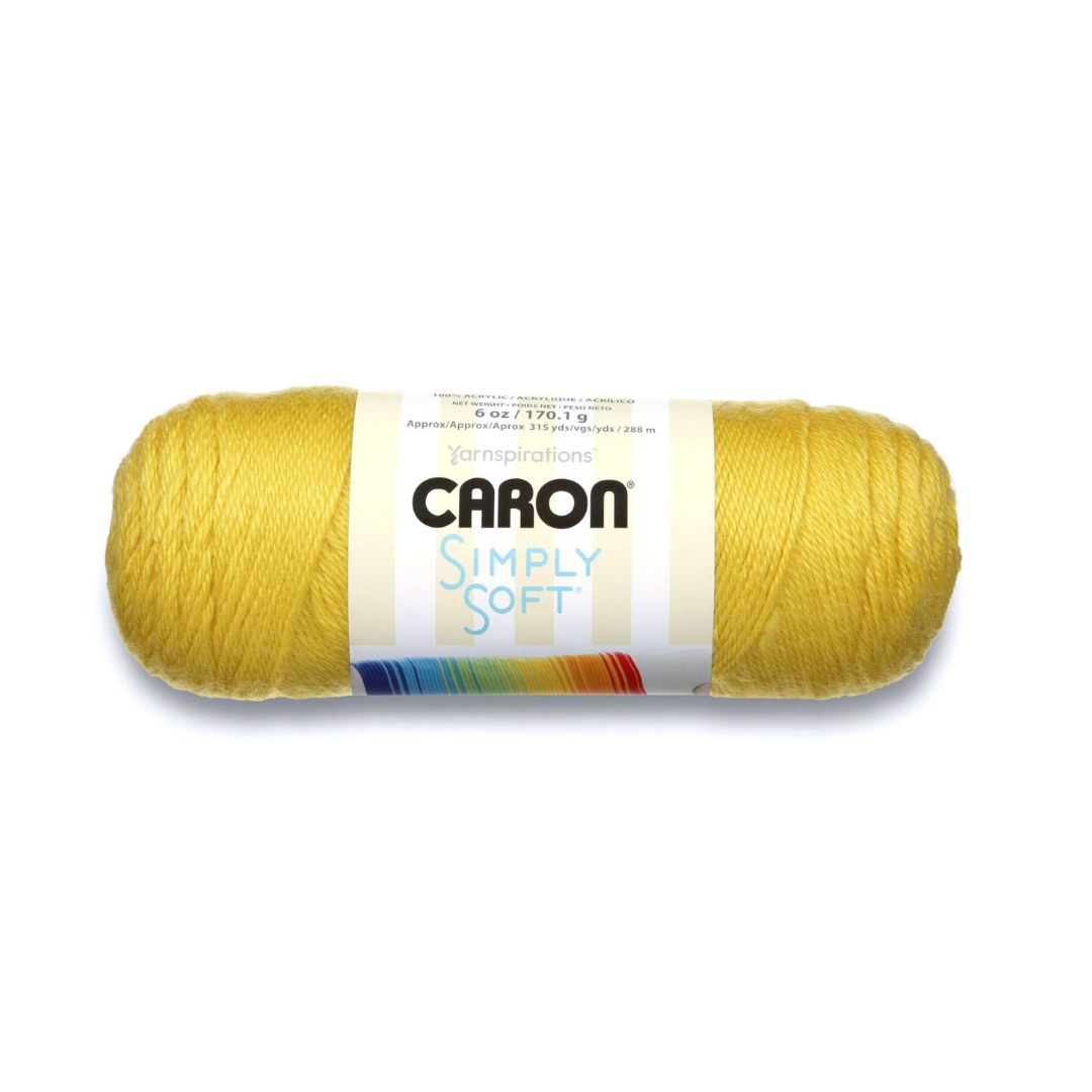 Caron Simply Soft Yarn (Lemonade)