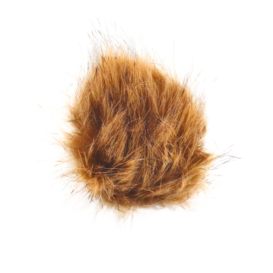 Handmayk Faux Fur Pompom (Light Yellow)