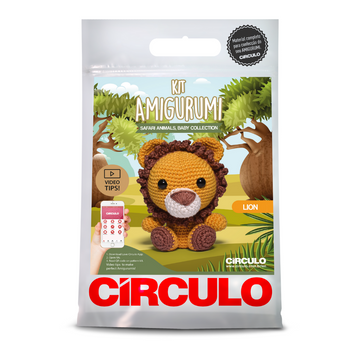 Circulo Amigurumi Kit - Safari Animals Baby Collection (Lion)