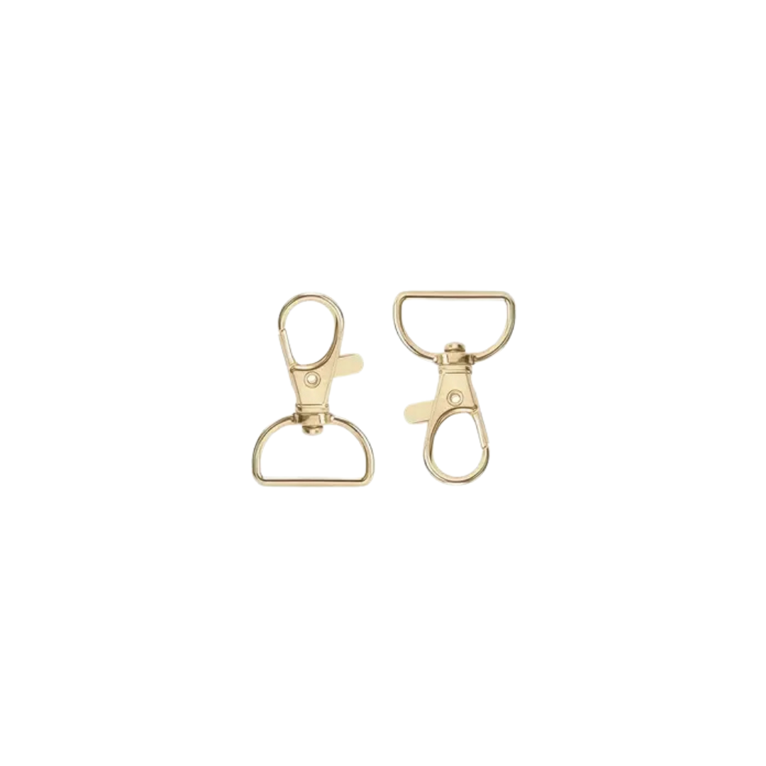 Wone Hook (Lobster) (Pack of 2) (Light Gold)