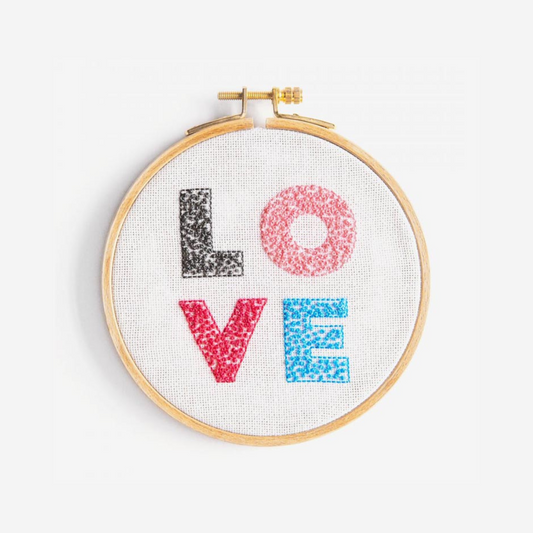DMC Embroidery Kit - Happiness and Love (Love)