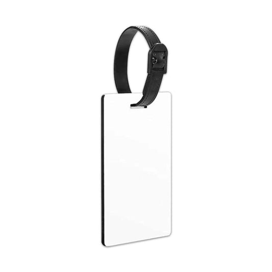 Handmayk Double Side Hardboard Sublimation Luggage Tag with Strap