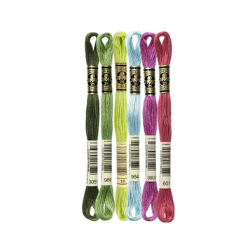 DMC Stranded Cotton Mouliné Spécial Embroidery Thread Colour Pack (Macro Miracle)