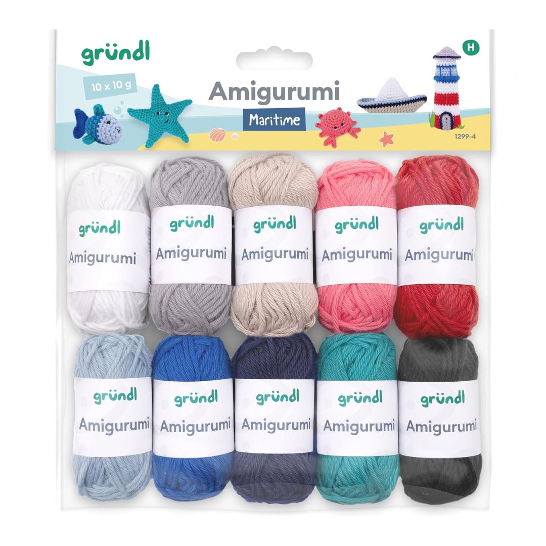 Gründl Amigurumi Colour Pack (Maritime)