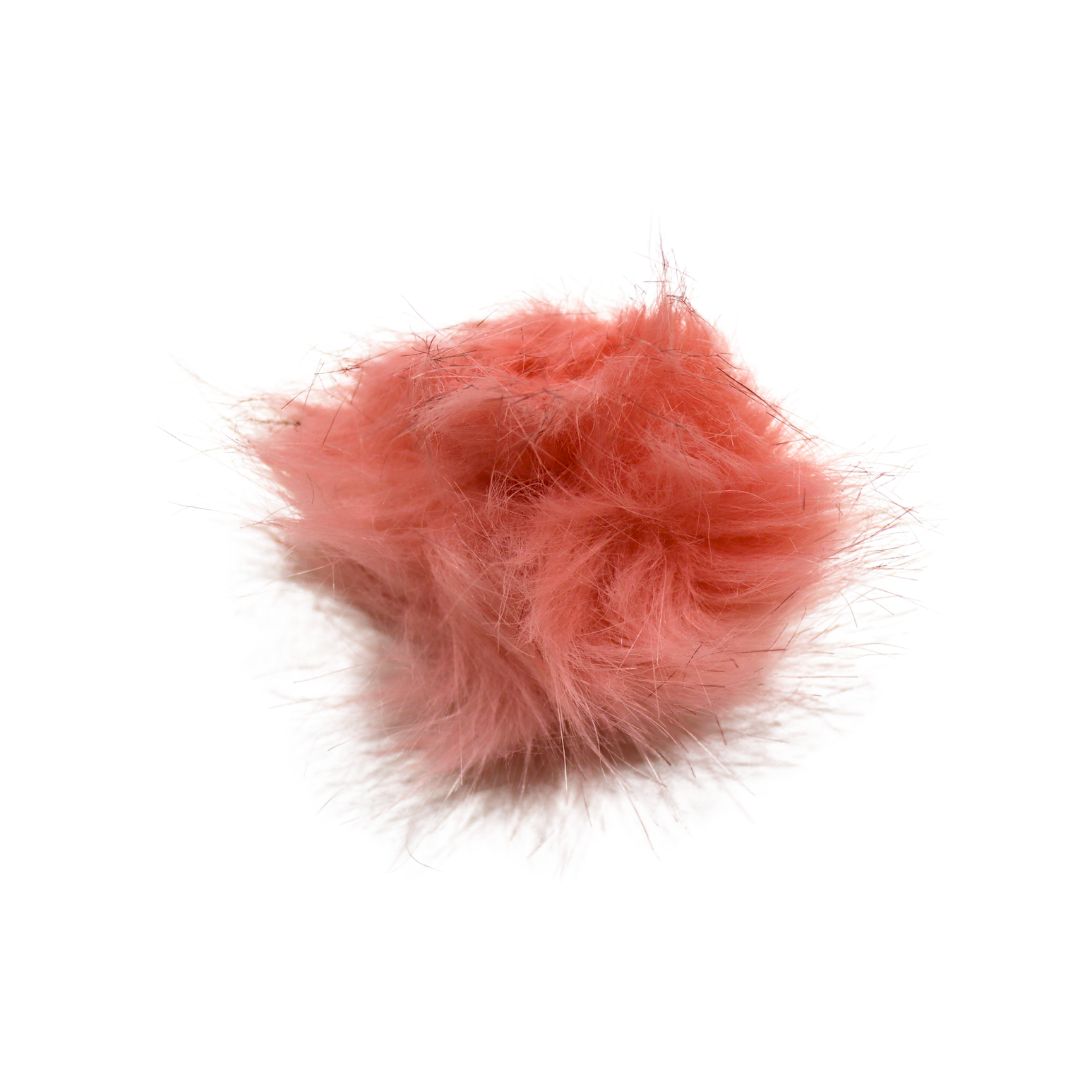 Handmayk Faux Fur Pompom (Medium Pink)