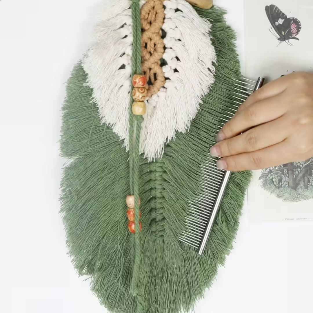 Handmayk Macramé Comb