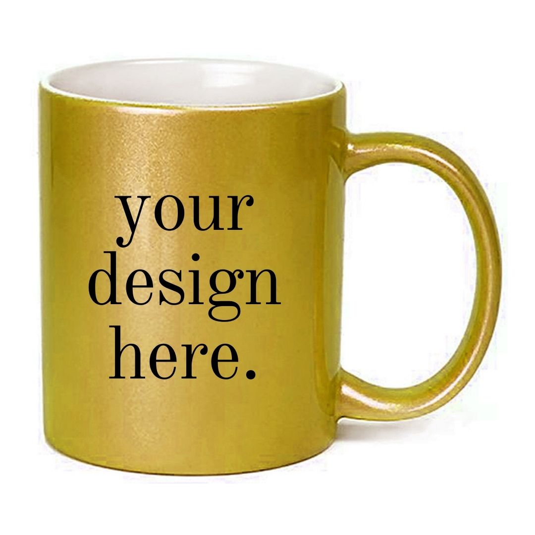 Customised Metallic Ceramic Mug